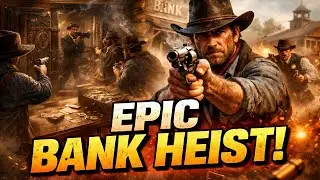 Valentine Bank Robbery Gone Wrong | Red Dead Redemption 2 Gameplay