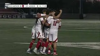 St. John's Men's Soccer vs New Hampshire Highlights 8.28.25