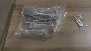 Mixed Material 4 Drawer Dresser unboxing and assembly