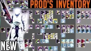 Destiny Prods Hoarding - Full Inventory All Exotics, All Legendary