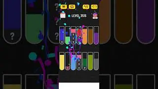 Water sort puzzle - Level 3515 #puzzle #games #level #gaming #watersortpuzzle #solution #level3515