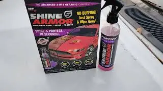 shine armor ceramic coating makes white paint look new again 😷😔 lol 🤣🤣🤣🤣🤣🤣