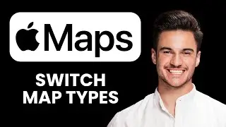 NEW! How to Switch Between Map Types in Apple Maps (2025) 🗺️ | Classic, Satellite & Hybrid Views