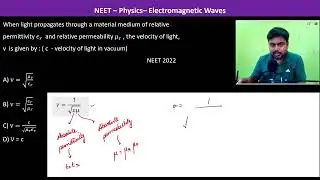 When light propagates through a material medium of relative permittivity 𝜖_𝑟  and relative