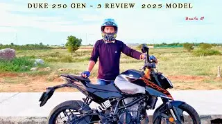2025 DUKE 250 GEN 3 REVIEW & SPECIFICATIONS || #DUKE250 || TELUGU REVIEW || RIDE_WITH_SK_OFFICIAL 