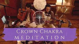 Guided Crown Chakra Meditation | Binaural Beats | 3HZ Delta Wave | Let Go Of Attachments