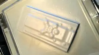 Vacuum press, testing new mold