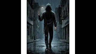 Black Hooded Man