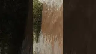 water level in flood. .#flood #water