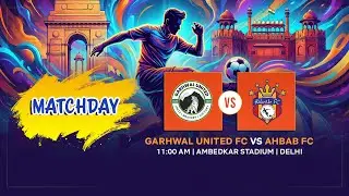 GARHWAL UNITED FC VS AHBAB FC | LIVE Football | DSA Senior Division | 11:00 AM