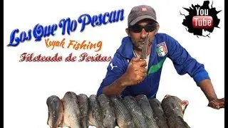 Fileteado de Borriqueta o Perita, Los Que No Pescan Kayak Fishing