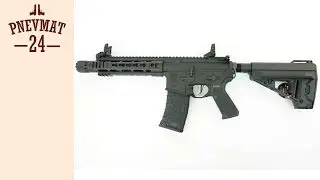Страйкбольный автомат VFC VR16 Saber CQB MOD1 AEG Black