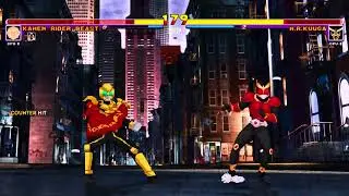 [Mugen GAME] HD Kamen Rider Beast & Kamen Rider Force Vs M.R. Kuuga