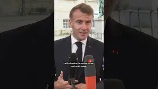 Macron says EU is in 'confrontation' with Russia, warns EU can't show any weakness
