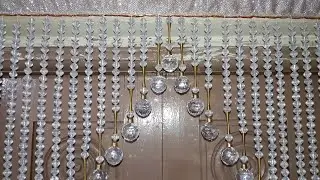 How to Make Wall Hanging/Door Hanging Toran With Crystal Beads | NEW Toran Design | Native Beadwork