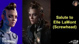 Salute to Elle LaMont (Screwhead) | Alita Battle Angel