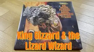 Vinyl record opening #161 King Gizzard & the Lizard Wizard | Psychedelic Rock Chaos and Cosmic Vibes