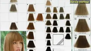 Keune shade card 