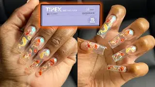 FIVE ANGELES TIPEX SQUARE NAIL TIPS | Acrylic Nail Tips | Koi Fish Nails