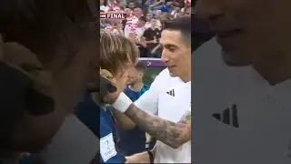 Messi Laughs at Luka Modric and Di Maria Consoles Him😭😭 after win Vs Croatia #qatarworldcup2022