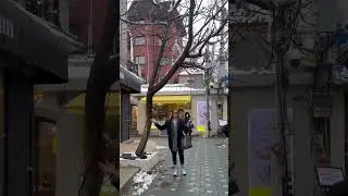 Snow everywhere #Koreasnow #ikseondongcaf&eacute;