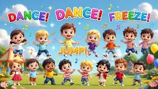 Move Your Body, Let’s Go! 💃🕺 | Fun Nursery Dancing Song for Kids