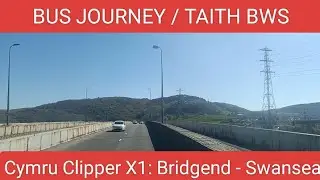 🇬🇧🏴󠁧󠁢󠁷󠁬󠁳󠁿 BUS JOURNEY (TIMELAPSE) | First Cymru 