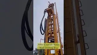 300m new crawler water well drilling rig for sale#waterwelldrillingmachine #chinesemachine