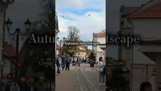 Autumn in the Streets 🍁 European Charm & Cozy Vibes
