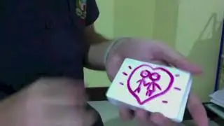 Valentine magic card  trick