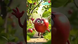 Red Apple #learning #health #cartoon #song #kids