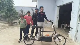 Homemade ev bicycle 🚲 #vlog 