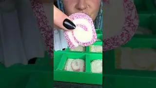 Turkish Delight Candy #asmr #mukbang #asmrsounds #eatingsounds #mukbangasmrvideos #foodie #Candy