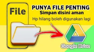 Cara simpan file di google drive android