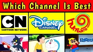 Doraemon aur shinchain Disney or Hungama Which Is Best Kids Channel In India |