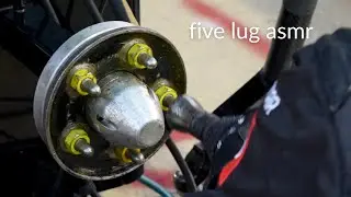 5 Minutes of NASCAR 5 Lug ASMR