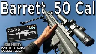 .50 CAL Loadout - Barrett .50 Cal & Desert Eagle on Modern Warfare 2019 Gameplay