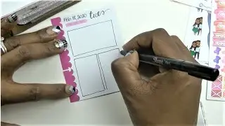 Happy Planner Micro Notes || Daily Pages || Plan With Me
