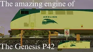 Exploring the engine of the Amtrak Genesis P42