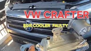VW Crafter 2020 &mdash; замена охладителя EGR &mdash; важная деталь для замены
