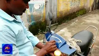गाड़ी पर नाम लिखना सीखो/स्टैलिस्ट् राइटिंग राइटिंग सिखे/naresh art