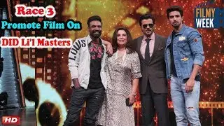 Race 3 Star Cast On Sets of Dance India Dance