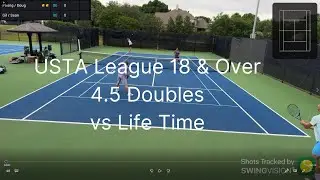 USTA League | 2024 | Dallas | Men 4.5 18 & Over | Oak Creek vs Life Time | Doubles 2