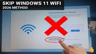 How to Skip Windows 11 WiFi Setup in 2026 (New Bypass!)