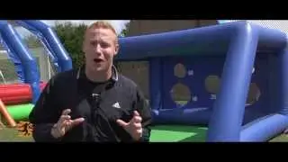 Speed Cage, Inflatable Football Game