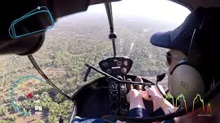 PPLH Student Solo in Robinson R22.