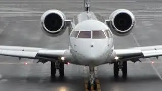 Abramovich' Bombardier Global LX-LUX lands in Vilnius