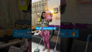 🧞&zwj;♀️Vim floor cleaner 🔥vs. Mr Muscle Floor cleaner #floorcleaner #best #comparison #youtubeincome
