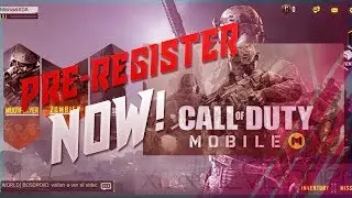 COD Mobile pre-registration is started! Register now for ingame rewards.