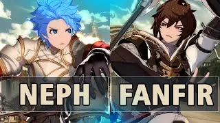 GBVSR:🔥Neph (EX Gran) Vs FANFIR (Sandalphon)🔥| High Level Gameplay.
